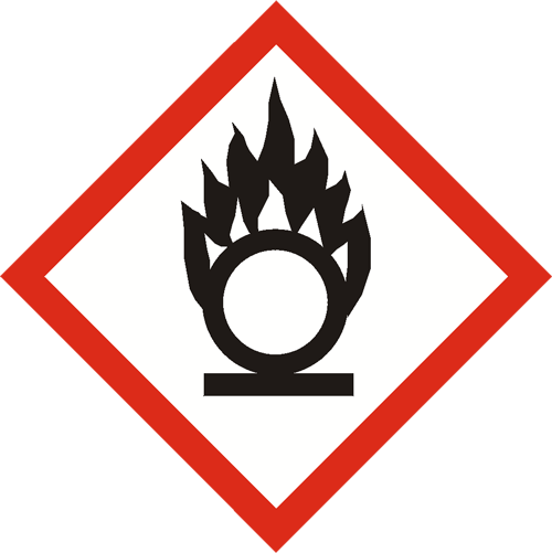 pictograma de peligrosidad sustancias comburentes